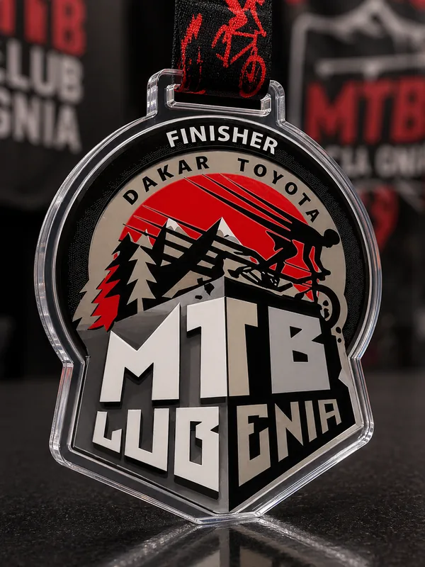 Medalla Finisher para MTB Club Ignia