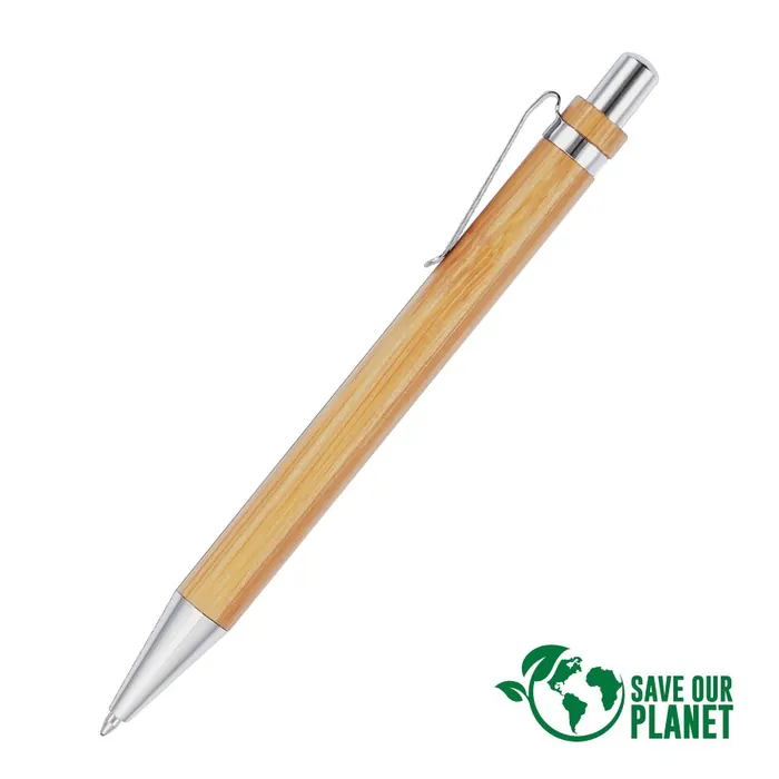 Bolígrafo de Bamboo personalizado con tu logo