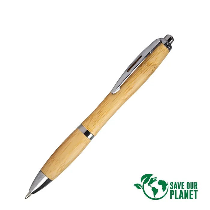 Bolígrafo ecológico de Bamboo «WIND» personalizado con tu logo