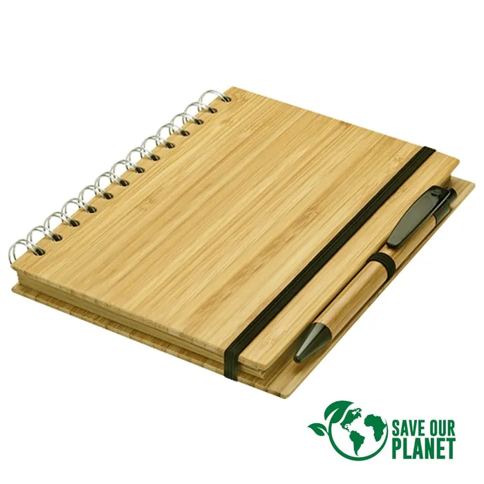 Cuaderno de Bamboo personalizado con tu logo