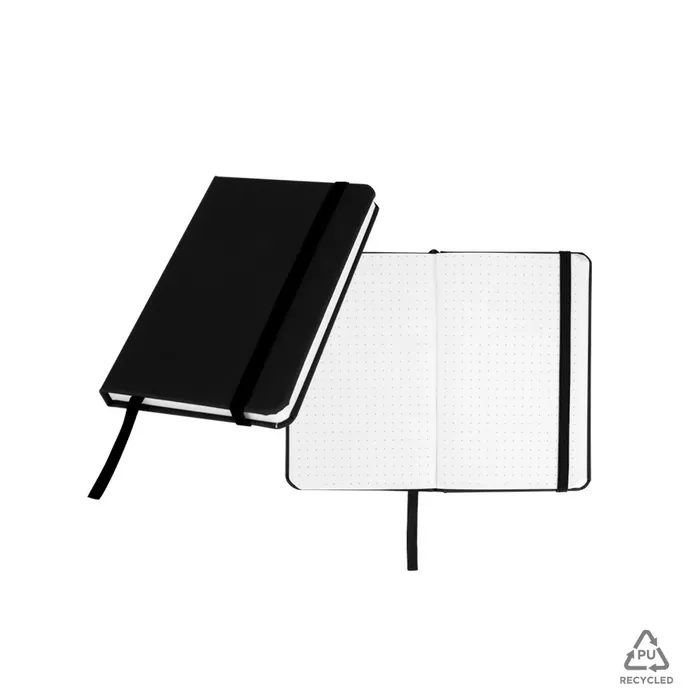 Deluxe Libreta con tapa de Eco-Cuero Reciclado personalizado con tu logo