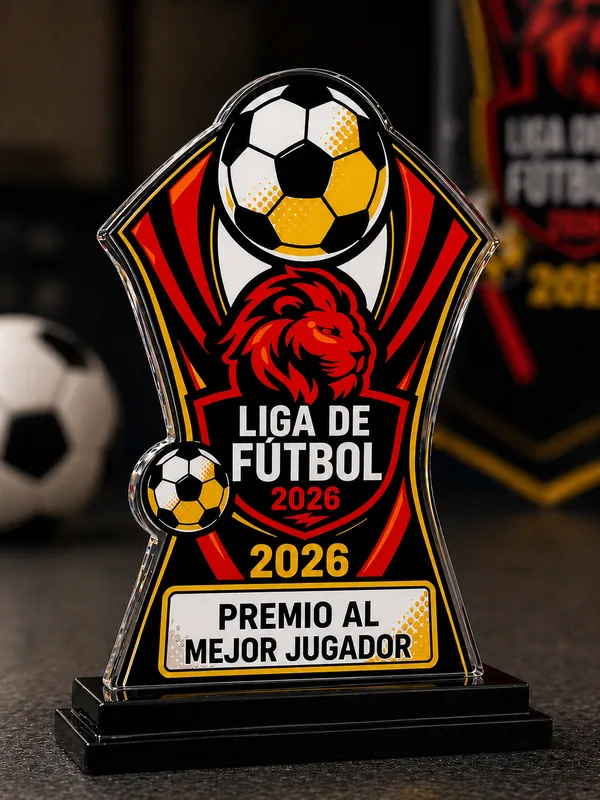 Trofeo Premio al Mejor Jugador — Liga de Fútbol 2026