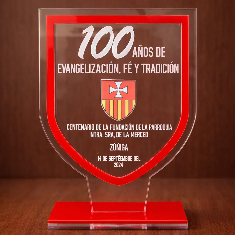 Trofeo conmemorativo — 100 años de la Parroquia Ntra. Sra. de la Merced, Zúñiga